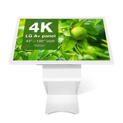450cd/M2 Multi Touch Screen Kiosk ,  Smart Android Interactive Digital Kiosk