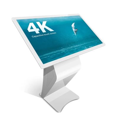1080P Full HD Touch Screen Kiosk Floor Standing For Office Buildings