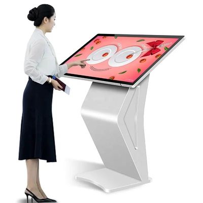 55 Inch Touch Screen Display Kiosk For Indoor Hotels Airports