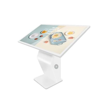 LCD Interactive Touch Screen Kiosk Multi Stand For Advertising Information