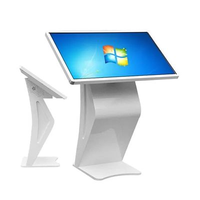 LCD Interactive Touch Screen Kiosk Multi Stand For Advertising Information