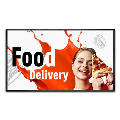 1920x1080 Wall Mounted Digital Signage 8ms Response Time -20°C To 50°C Operating Temperature
