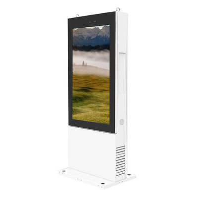 2500 Nits Helligkeit Außen LCD Digital Signage Wasserdicht Staubdicht Diebstahlsicher