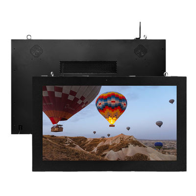 Advanced Full HD 43&quot; Wall Mounted Lcd Monitor With 3 3AR Laminated Safety Glass