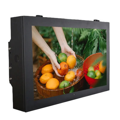 Wetterdicht IP 65 Außen-Lcd-Digital Signage Wandmonitor