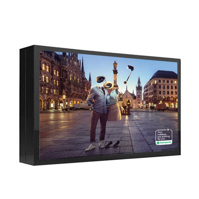 Vga / Dvi / Usb Inputs Touch Screen Lcd Digital Signage 55&quot; For Advertising