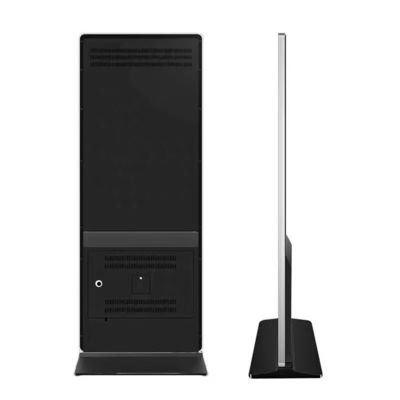 AC 100-240V Power Supply Floor Standing Digital Signage With 178 Degree Wide Viewing Angle