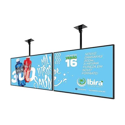 USB/TF Card LCD Wall Mounted Digital Display Screen Hanging Advertising Player