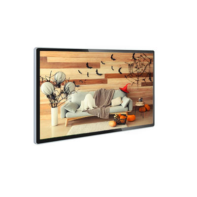 65&quot; Android 7.1 Wall Mounted Digital Display AC100-240V Power Supply