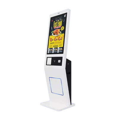 Scanner di codici QR opzionale, chiosco self-service da 21,5' con risoluzione HD