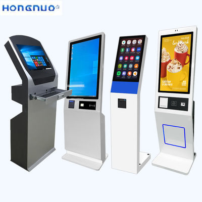 Customizable self service payment terminal with Optional Magnetic Stripe Card Swiper and RK3568 Android Solution Metal case Black