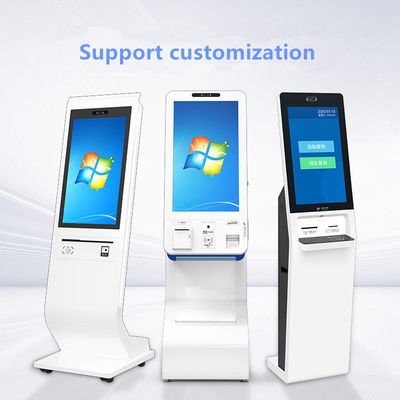Customizable self service payment terminal with Optional Magnetic Stripe Card Swiper and RK3568 Android Solution Metal case Black