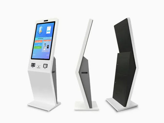 Customizable self service payment terminal with Optional Magnetic Stripe Card Swiper and RK3568 Android Solution Metal case Black