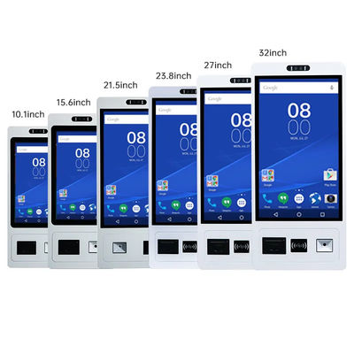 Customizable self service payment terminal with Optional Magnetic Stripe Card Swiper and RK3568 Android Solution Metal case Black