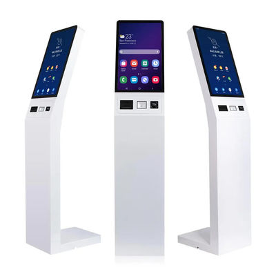 Customizable self service payment terminal with Optional Magnetic Stripe Card Swiper and RK3568 Android Solution Metal case Black