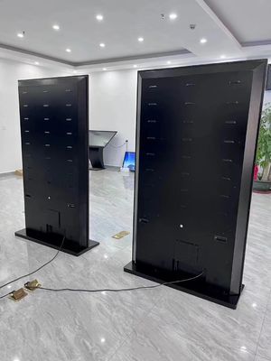 75 Inch Full Screen Windows Floor Standing 4K Digital Signage