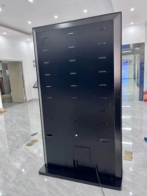 86 inch full screen windows system 4K touch screen floor standing Digital signage
