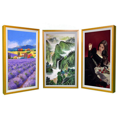 21.5 Inch Art Wooden Wifi Digital Photo Frame HD1920*1080 Resolution App Upload