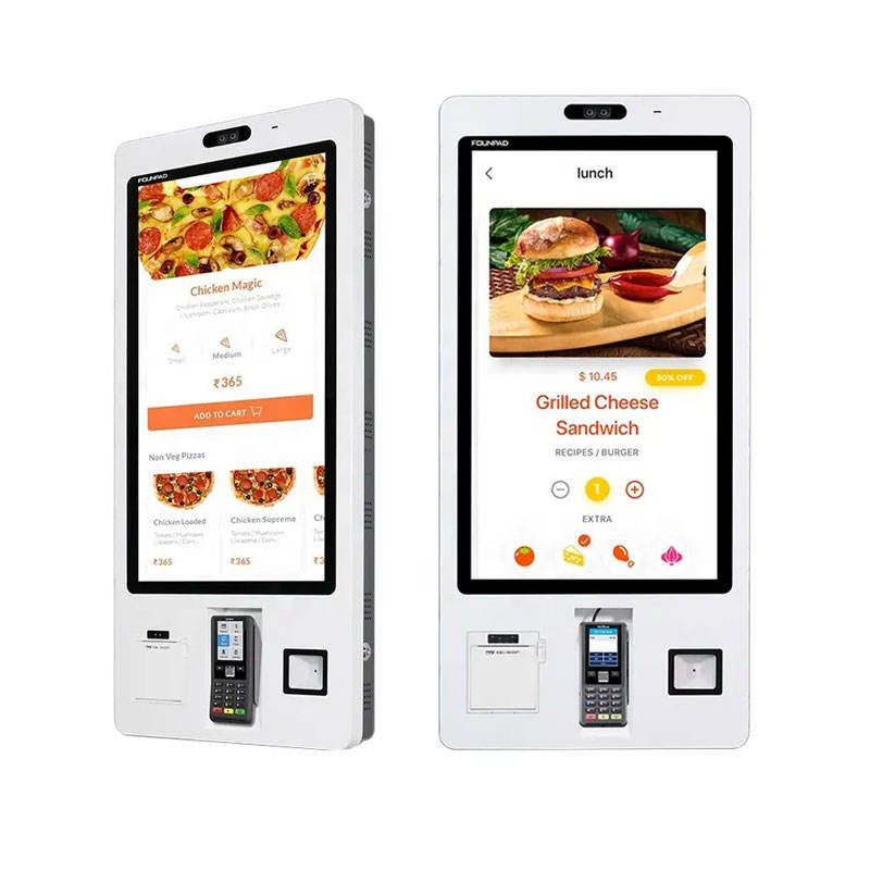 Floor Standing Self Service Bill Payment Kiosk For Supermarket OEM ODM