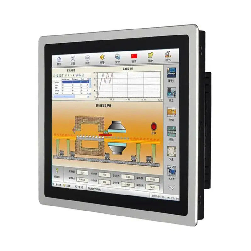 IPS 15.6 Inch Fanless Industrial Monitor Open Frame With WIFI POE Function