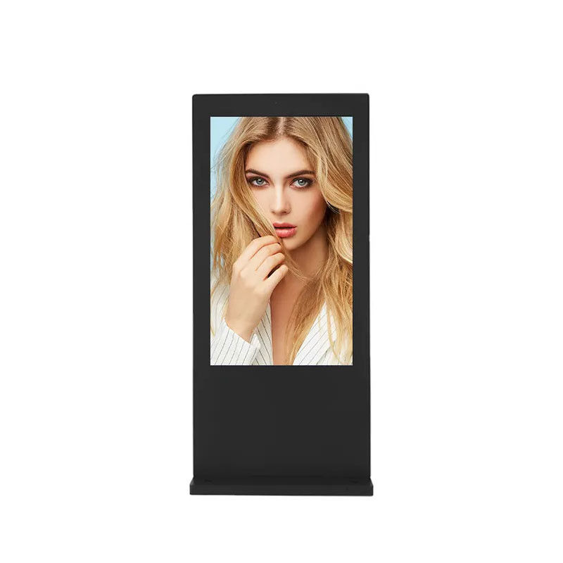 Customized 55 Inch Touch Screen Kiosk , LCD Outdoor Digital Signage For Advertising