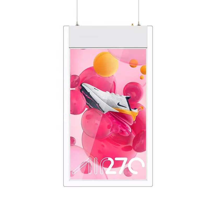 Android OS Wall Mounted Digital Advertising Screen For Shop Showing ODM