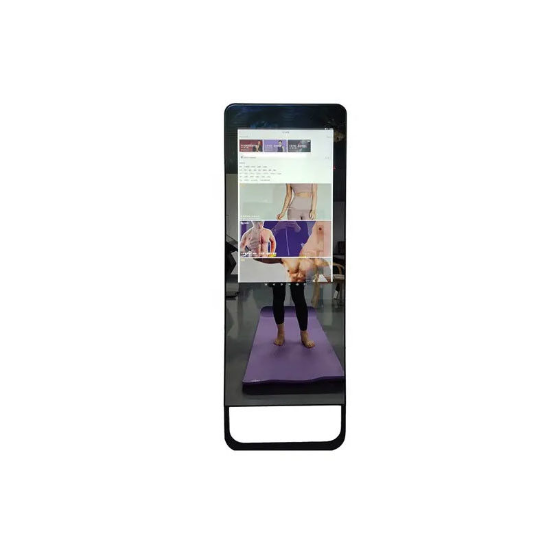 43 Inch LCD Touch Smart Work Out Mirror Interactive For Home OEM