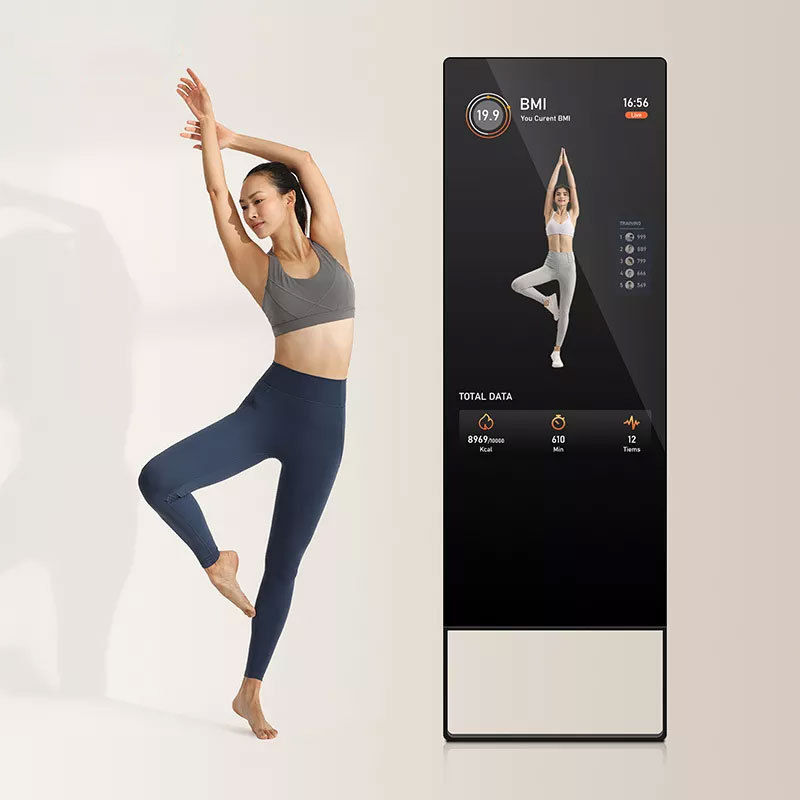 High-performance Quad-core A53 CPU Floor Standing Signage Display with Android OS