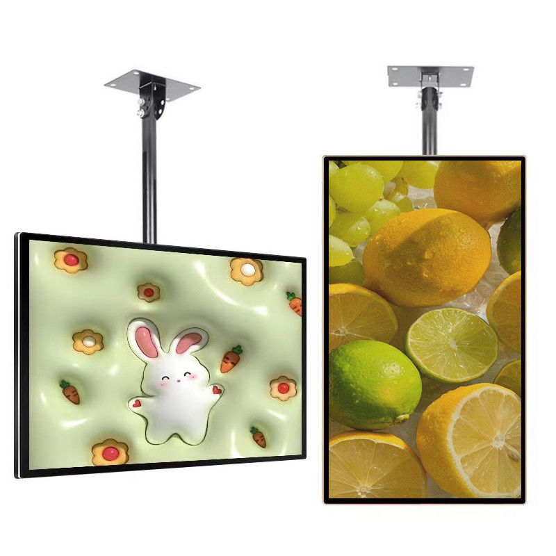 43 inch 178° Viewing Angle Wall Mounted Digital Signage with 4k Resolution and 8ms Response Time