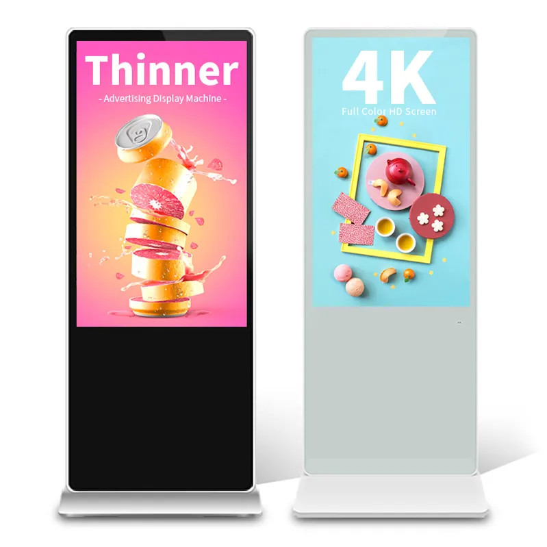 1080p Android Floor Standing LCD Advertising Display ODM OEM