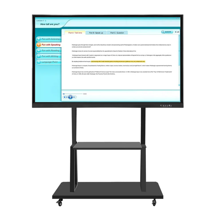 20 Points Touch Smart Digital Whiteboard For Classroom Teaching