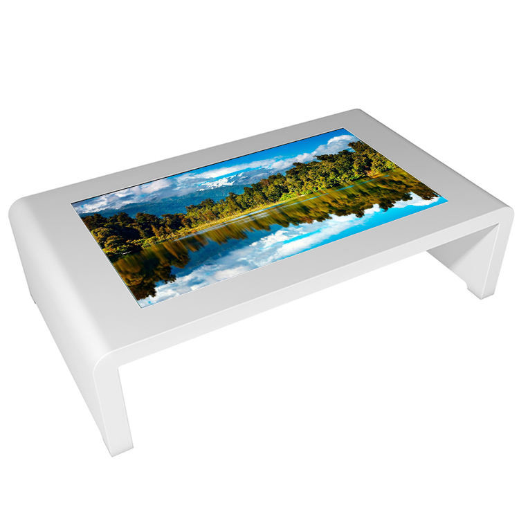 Interactive Smart Coffee Table Touch Screen Waterproof For Self Service ...